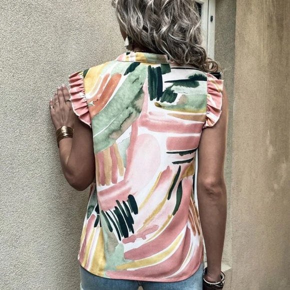 - New top, womens top, spring top - Picture 6 of 8